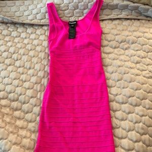 bebe - Bodycon - Hot Pink Dress